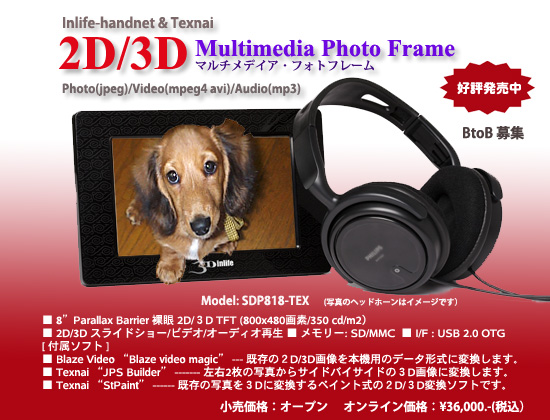 2D/3D �}���`���f�B�A�E�t�H�g�t���[��